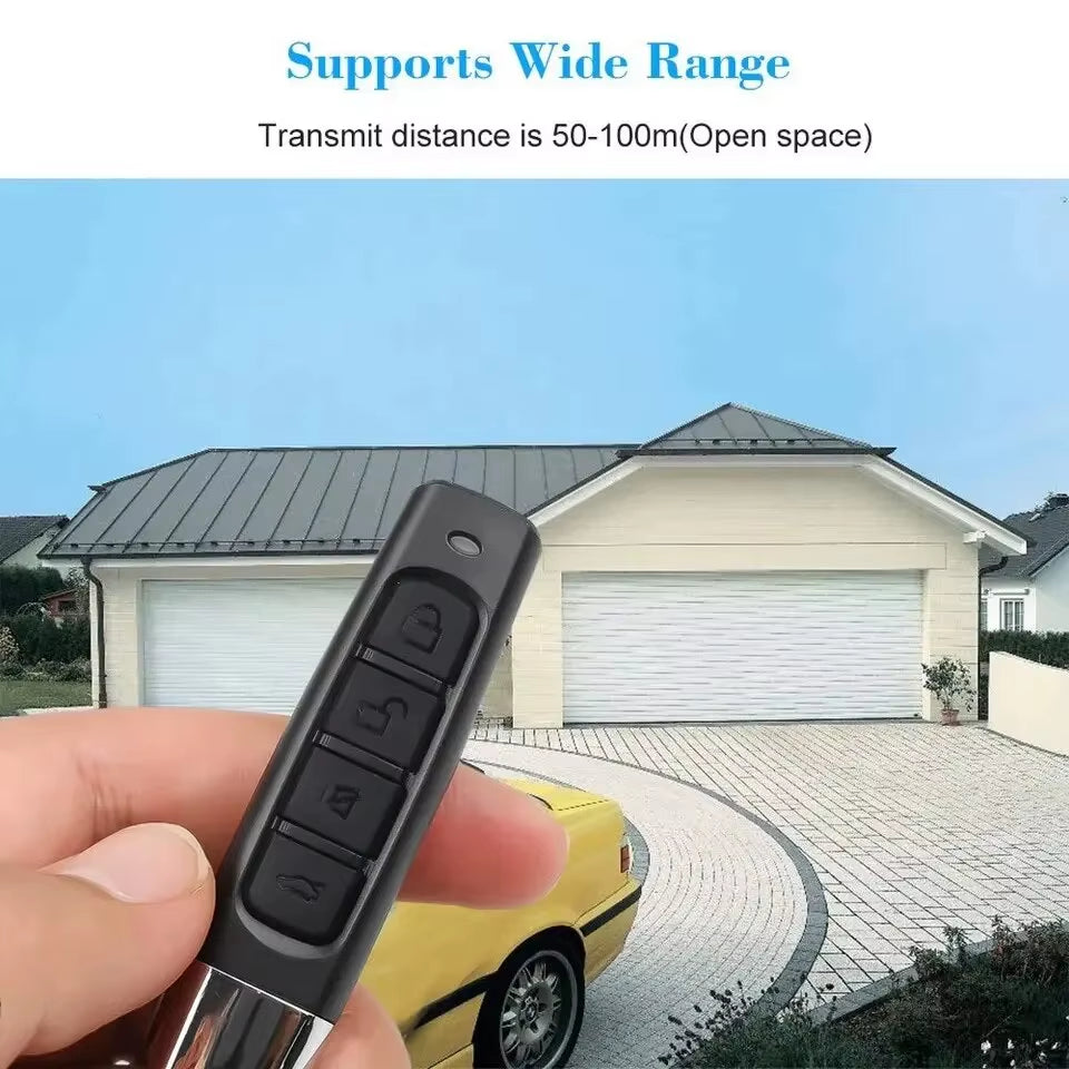 433MHZ 433.92Mhz Remote Control Garage Gate Door Opener Remote Control Duplicator Clone Learning Rolling Code Car Key