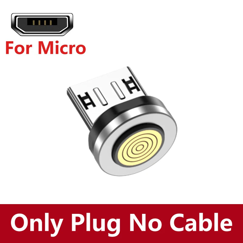 100W Magnetic USB Type C Cable 5A Fast Charging Micro Type C Cable for Macbook Samsung for Iphone Magnet Charger Wire Cord