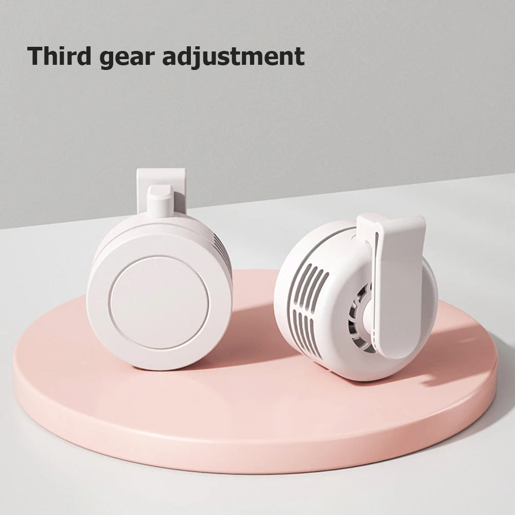 Portable USB Mini Bladeless Fan - Handheld Cooling Solution for Outdoor Use