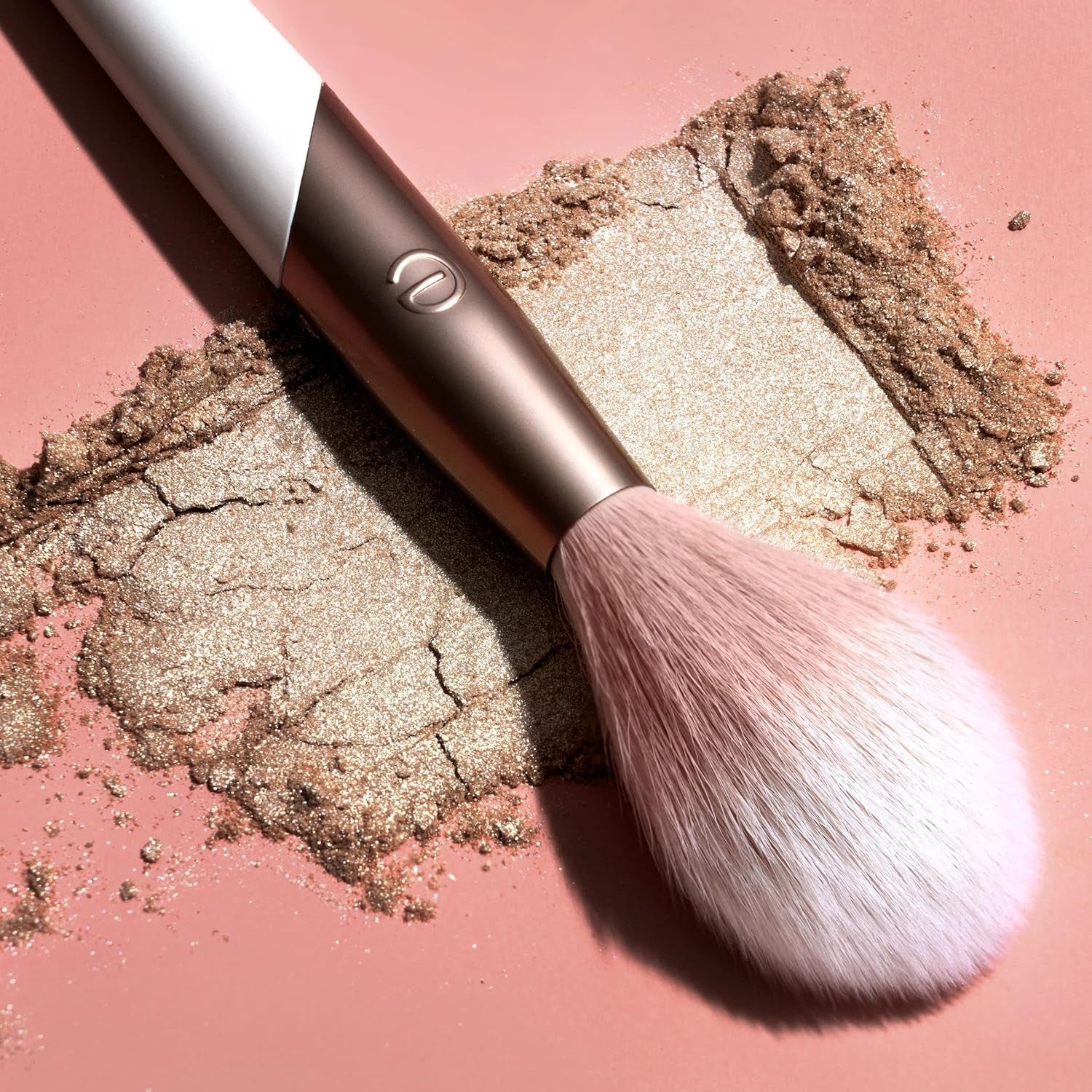 Luxe Soft Highlighter Makeup Face Powder Brush, Sheer, Luminous Glow, Premium Quality Makeup Brush, Ultra Soft, Synthetic Bristles, Eco Friendly Face Brush, Cruelty-Free, 1 Count