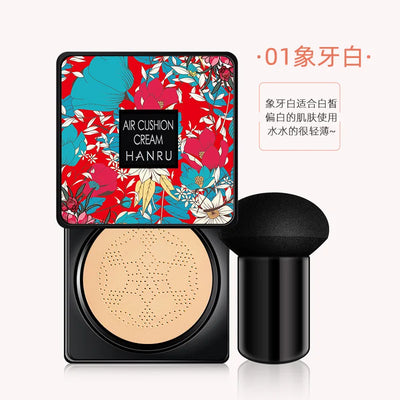 Mushroom Air Cushion Plant Nourishing BB Cream Concealer Moisturizing Foundation Fluid Isolating Plain Cc Cream