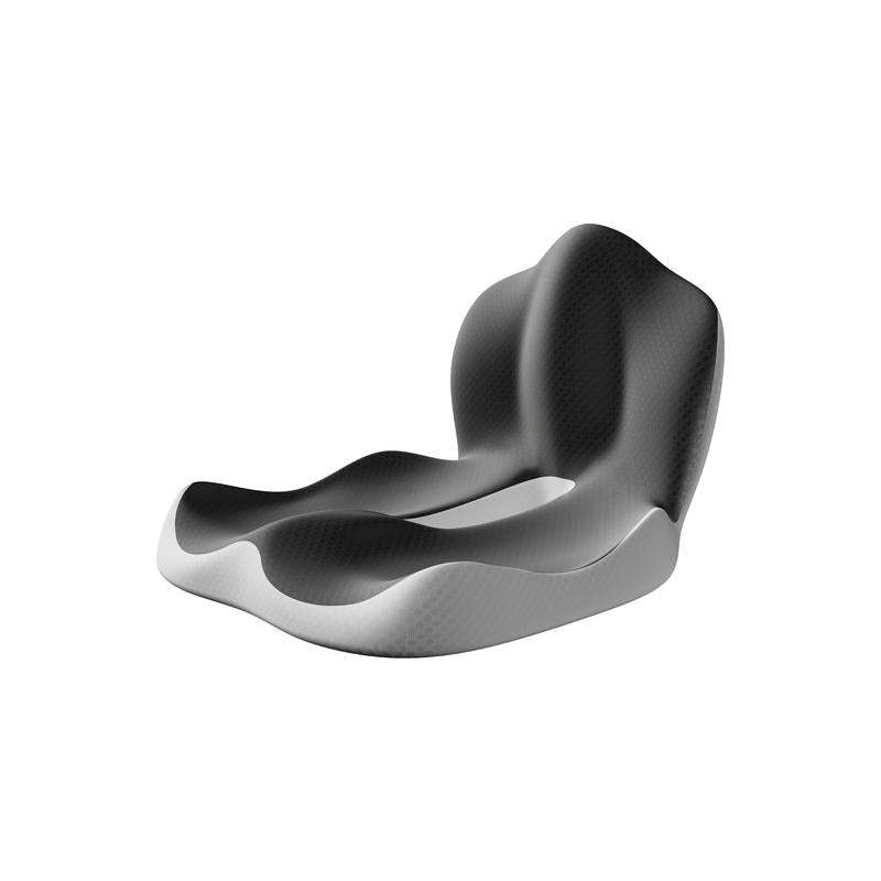 Ergonomic Seat Cushion with Lumbar Support Memory Foam Non-Slip Washable Skin-Friendly Cover for Sciatica Back Pain Relief Car Travel Wheelchair