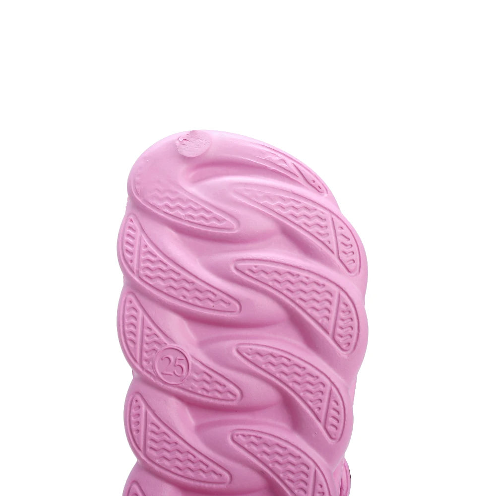 New Non-Slip Girls Sandals Garden Shoes Cute Big Flower Children Sandals Kids Slippers Beach Kids Outdoor Sandals Summer Product