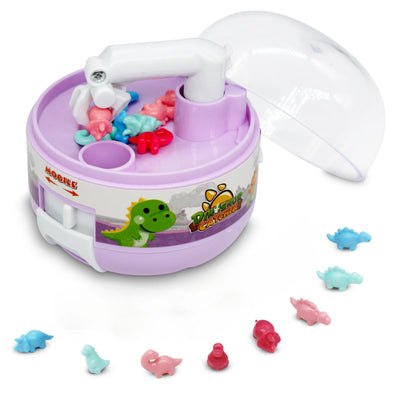 Dinosaur Figure Grabber Capsule Toy Mini Catch Fish Claw Machines anti Stress Fidget Gift Prize Fun Toy for Kid Adult Tiny Stuff