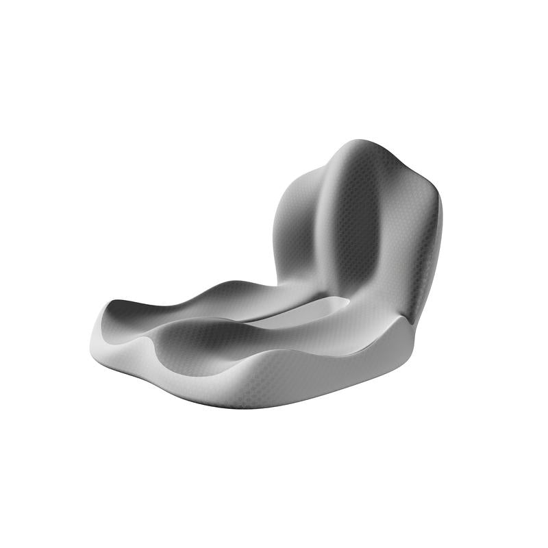 Ergonomic Seat Cushion with Lumbar Support Memory Foam Non-Slip Washable Skin-Friendly Cover for Sciatica Back Pain Relief Car Travel Wheelchair