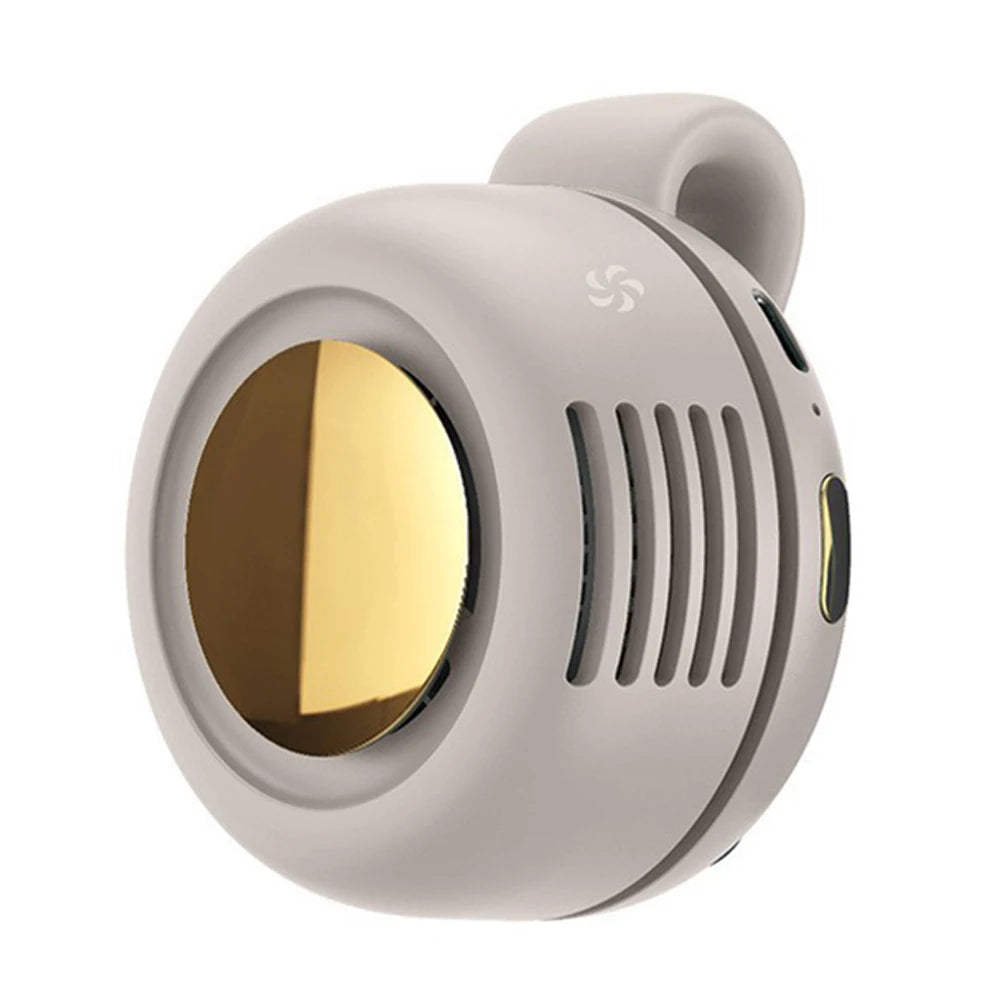 Portable USB Mini Bladeless Fan - Handheld Cooling Solution for Outdoor Use