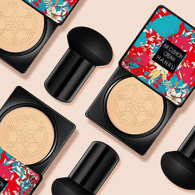 Mushroom Air Cushion Plant Nourishing BB Cream Concealer Moisturizing Foundation Fluid Isolating Plain Cc Cream