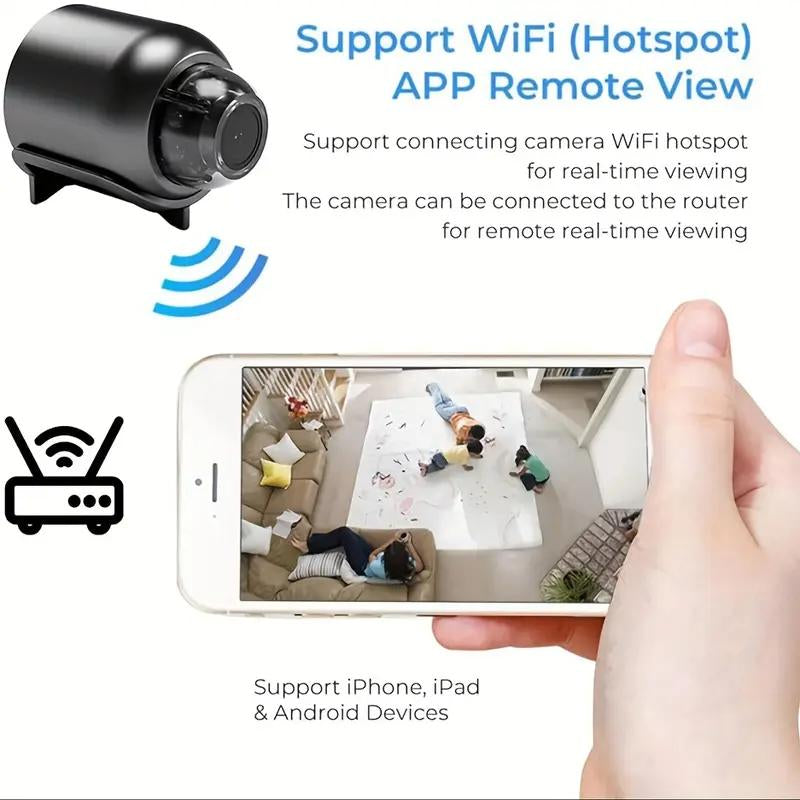 Camera, Intelligent Camera, Mobile Remote Application, Anytime, Anywhere Viewing, Good Housekeeping Assistant, Camera, Can Be Viewed Remotely (Without SD Card), USB Plug in for Use Wireless Safety Local
